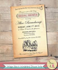 Alice In Wonderland Shower Invitation Printable Alice Baby Shower Invite Bridal Shower Invitation Mad Hatter Tea Party Wonderland Theme Tea Party Bridal Shower Bridal Shower Shower Invitations