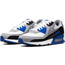 Nike air max 90 sp total orange duck camo uk 8.5 eu 43 brand new with receipt. Nike Air Max 90 Og Volt Blanc Gris Bleu Footkorner