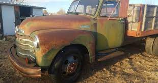 1948 Chevrolet 6400 Dump Grain Work Farm Truck 5 Window Patina Og Paint Chevy Farm Trucks Chevrolet Chevy