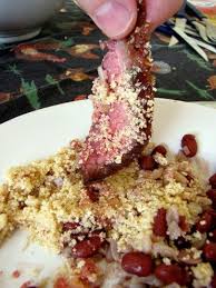 Brazilian Side Dish Farofa With Bacon Food Brazilian Food Bbq Party Food