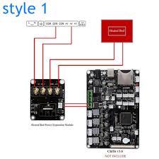 Upgrade Ramps 1 4 3d Printer Heated Bed Power Connectors Module High Current 210a Mosfet Ha210no6 M25 3d Printer Power Lights