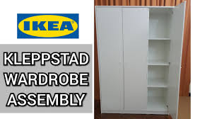 Of course your home should be a safe place for the entire family. Ikea Kleppstad Wardrobe Assembly Youtube
