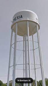 Mexia Tx Mexia Water Tower Bonham