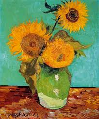O quadro é muito expressivo, com o céu noturno turbulento e a pequena vila em calmaria. Van Gogh Reproduktion Malerei Handgemalte Drei Sonnenblumen By Geschickte Maler Hohe Qualitat Olgemalde Auf Leinwand Fur Zimmer Oil Painting Paintings On Canvasoil Painting On Canvas Aliexpress