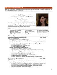 A personal assistant is often appointed to assist a single personnel within the organization. Resume Templates For The Modern Household Manager