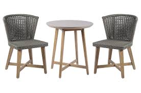 Explorer Pioneer Bistro Set 2 Chairs 1 Table Seasonal Living In 2020 Bistro Set Outdoor Bistro Set Outdoor Seating Set