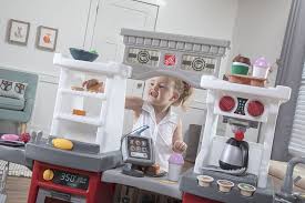 We Love This New Toy A Latte Meet Our Coffee House Kitchen Nnthis Target Exclusive Is Perfect For Your Li Kids Play Kitchen Kids Play Kitchen Set Play Kitchen