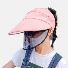 Collrown Children S Removable Sun Visor Hat Anti Fog Sun Hat Sun Visor Hat Visor Hats Sun Hats