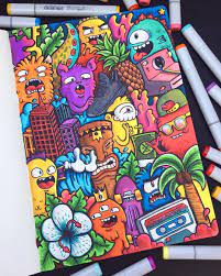 Printed on 100% cotton watercolour textured paper, art prints would be at home in any gallery. 17 Vexx Art Ideas Graffiti Doodles Doodle Art Designs Doodle Art Drawing