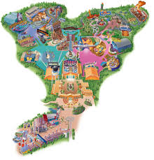 Il fait partie du complexe de loisirs disneyland paris anciennement euro disney. Plans Des Parcs Disney A Disneyland Paris Avec La Carte D Information