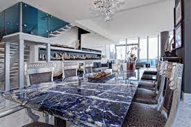 Weston home rectangular concrete top dining table. Granite Dining Room Table Contemporary Dining Room Miami By Real Stone And Granite Corporation Houzz