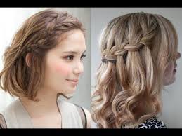 Even if you have short hair, you can wear braided hairstyles, too. Braid Hairstyles For Short Hair For School Girls New Hairstyles 2018 Youtube