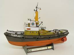 Die modelle stammen vom hmv und sind sowohl als zeitvertreib für zwischendurch als auch für kinder und enkelkinder zur beschäftigung hervorragend geeignet. Arbeitskreis Geschichte Des Kartonmodellbaus Agk E V Hafenschlepper Fairplay Jfs 71251 1965