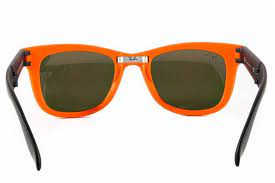 Folding Wayfarer Orange Quality Assurance Protein Burger Com