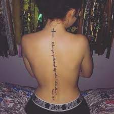 Quando Voce Atravessa O Fogo Da Opressao Voce Nao Sera Queimado As Chamas Nao O Consumirao Isaiah 43 2 Spine Tattoos Spine Tattoos For Women Verse Tattoos