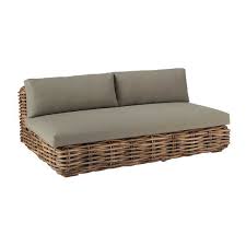 3 Sitzer Gartensofa Aus Rattan Formentera Rattan Mobel Garten Gartensofa Outdoor Sofa