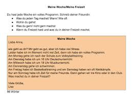 Wie das funktioniert, steht unter den übungen im lesetext. Daf Textproduktion A1 A2 Onlinegerman