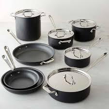 All Clad Ns1 Nonstick Induction 13 Piece Cookware Set In 2020 Induction Cookware Cookware Set Cookware Sets