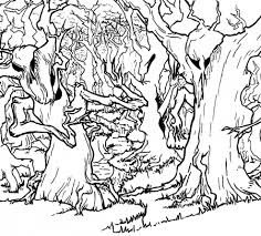 Easy forest animal coloring pages. Forest Coloring Pages Coloring Rocks Forest Coloring Pages Coloring Pages Haunted Forest