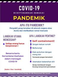 Lihat saja banyak orang gila di jalanan yang berbadan sehat namun jiwanya tidak sehat. Hikmah Larangan Mengadakan Majlis Keramaian Semasa Wabak Covid 19