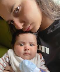 As baby #Yuvaan turns three months, daddy Raj Chakraborty shares this  adorable picture of the munchkin along with mommy, Subhashree Ganguly! Love  both of their expressions.