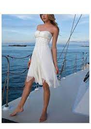 Short Beach Style Gown Simple Elegant Just Lovely I M Not Having A Bea Short Wedding Dress Beach Casual Beach Wedding Dress Chiffon Wedding Dress Beach