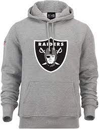 Visit espn to view the las vegas raiders team schedule for the current and previous seasons New Era Nfl Oakland Raiders Team Logo Hoodie Grau Amazon De Sport Freizeit