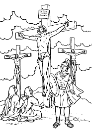 Cross with sun coloring sheet. Crucifixion Of Jesus Christ Coloring Page Jesus Coloring Pages Cross Coloring Page Bible Coloring Pages