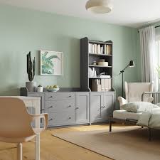 Fixer meuble tv besta ikea au mur. Hauga Meuble De Rangement Gris Ikea