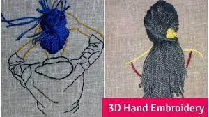 I have made a blog post for all the hair embroidery methods with step by step pictures and written instructions. 3d Hair Embroidery Designs Youtube