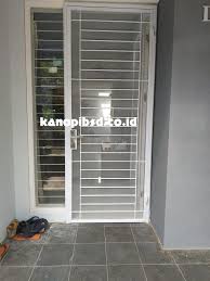 Harga pintu kasa nyamuk aluminium sangatlah beragam. Pintu Tralis Kasa Nyamuk Kanopi Bsd