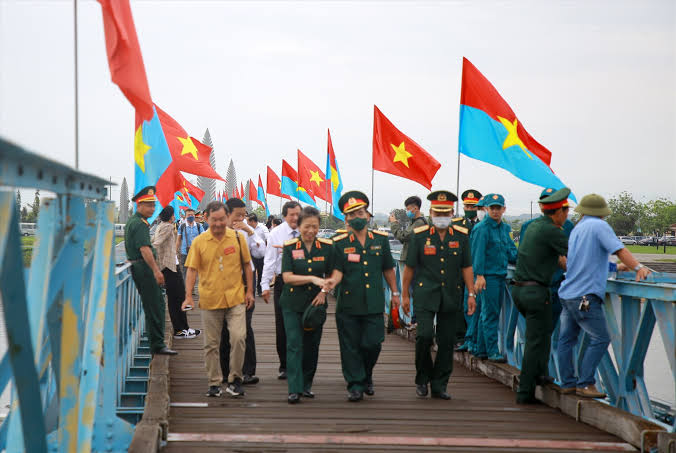 Historic Hien Luong Bridge in Quang Tri