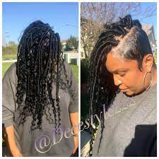 Bohemian Gypsylocs Fauxlocs Crochetlocs Hairstylist Hairstyleideas Hairstyles Braids With Shaved Sides Shaved Side Hairstyles Short Natural Hair Styles