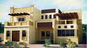 مخطط الفيلا رقم التصميم X3 من مبادرة بيتى 756 متر مربع Arab Arch Square House Plans Model House Plan Modern House Exterior