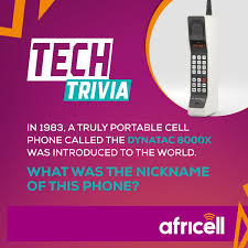 The retailer also has its own prepaid cell phone service. Africell Gambia Ltd It S A New Week Who Wants To Win 500 Mb Simply Answer The Tech Trivia Question Correctly For A Chance To Win 500 Mb Valid For 30