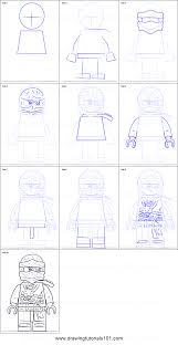 How To Draw Zane From Ninjago Printable Step By Step Drawing Sheet Drawingtutorials101 Com Drawing Sheet Lego Coloring Pages Ninjago