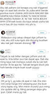 Maybe you would like to learn more about one of these? Tertinggal Stroller Di Rumah Dan Tu Juga Beli Baru Netizen Tuduh Cik Epal Riak Lagi Kongsi Tular Semasa Forum Cari Infonet