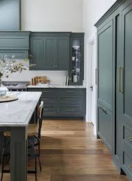 11 Beautiful Cabinet Paint Colors For Kitchens And Baths 11 Beautiful Cabinet Paint Colors For Kit Green Kitchen Cabinets Interior Design Kitchen Teal Kitchen