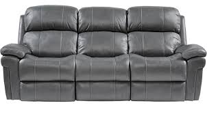 Sofas Rooms To Go Trevino Smoke Leather Reclining Sofa 15113979 Reclining Sofa Power Reclining Sofa Leather Reclining Sofa