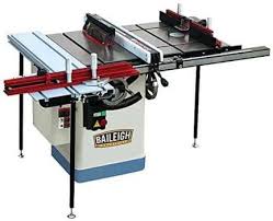 Baileigh Ts 1020ws Pro Cabinet Table Saw Full Working Station Single Phase 3 Hp 220v 10 Blade Best Price Daily Update Price Comparison Review Luxuify In 2020 Cabinet Table Saw Table