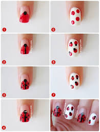 Ladybug Nail Art Ladybug Nails Ladybug Nail Art Best Acrylic Nails
