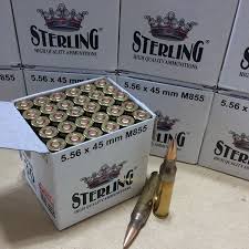 High quality rifle ammunition is available online at ammunition store! Sterling 5 56x45 M855 62 Gr Fmj 30 Rnd Box Ster556855 30 22 99 Ammo Supply Warehouse