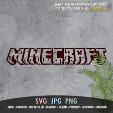 Download Minecraft Logo Title Stencil And Minecraft Weapons Design Svg Origin Svg Art