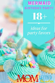 Easy and inexpensive idea to fill cello bag with starburst candy and tie with cute ribbon and tag. Mermaid Birthday Party Favor Ideas Mom Behind The Curtain