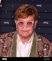 Une soirée avec elton john Banque de photographies et d'images à haute  résolution