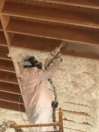 It's a closed cell foam and it's about 2 inches thick. Knoxville Spray Foam Insulation Residential And Commercial