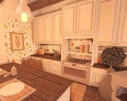 Feel free to make these for your builds! Fall Kitchen Bloxburghouse Bloxburgkitchen Bloxburgbuild Bloxburgbuilder Bloxburgbuilds Bloxburg Roblox Robloxbloxburg In 2020