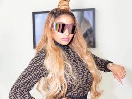 She is looking beautiful and adorable in her striped top. Top 13 Pictures Of Nicki Minaj Without Makeup I Fashion Styles