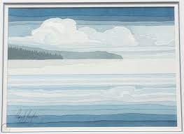 Deryk houston is a famous artist, who was born on january 7, 1954 in canada. Vintage Deryk Houston Signed Coastal Seascape 10x14 Watercolor Mat 16x20 1811803095