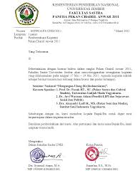 Ternyata, surat undangan resmi penting untuk digunakan dalam lingkup formal. Contoh Surat Undangan Seminar Untuk Dosen Contoh Surat